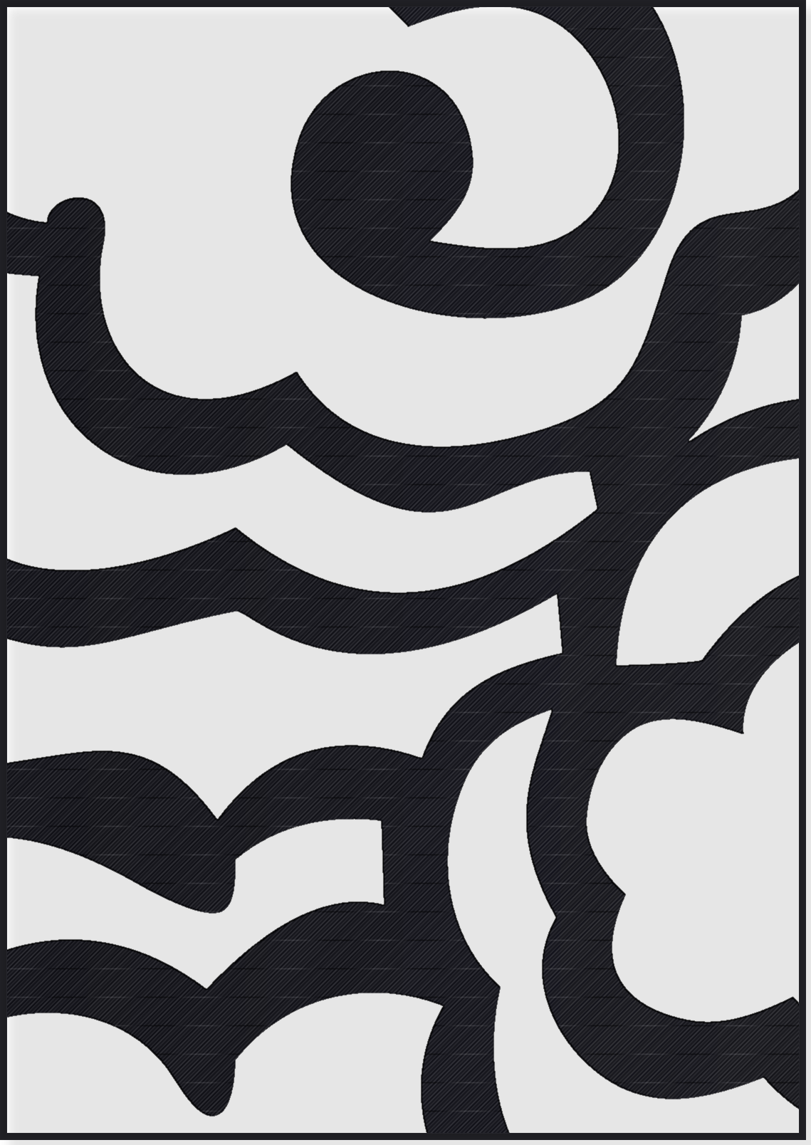 Panou Decorativ Model 084 — Tablă Decupată CNC Laser