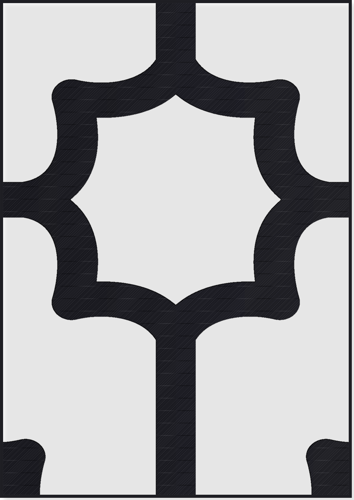 Panou Decorativ Model 096 — Tablă Decupată CNC Laser