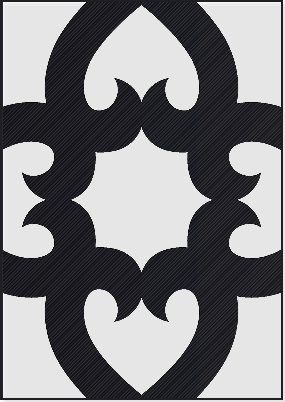 Panou Decorativ Model 112 — Tablă Decupată CNC Laser