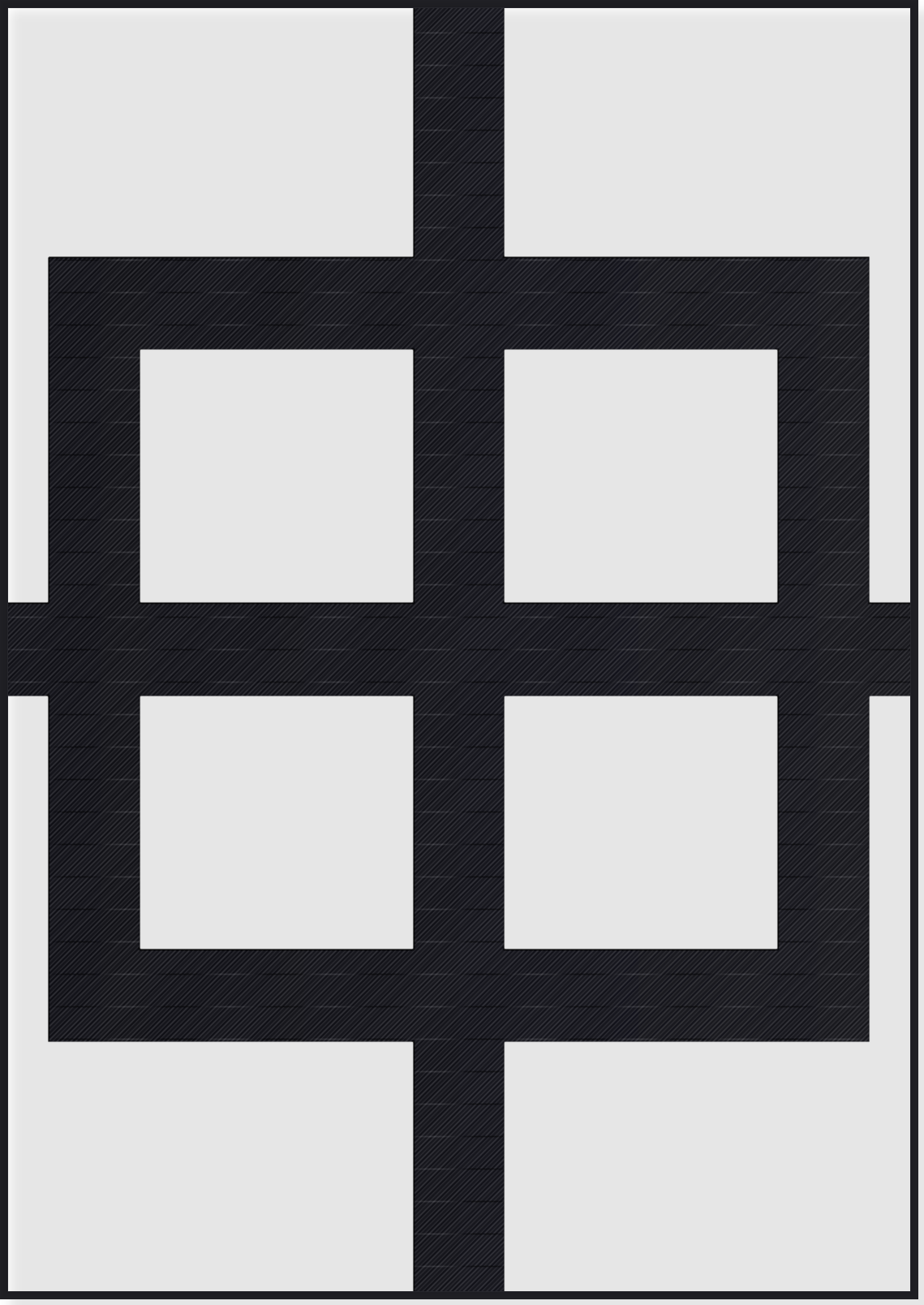 Panou Decorativ Model 146 — Tablă Decupată CNC Laser