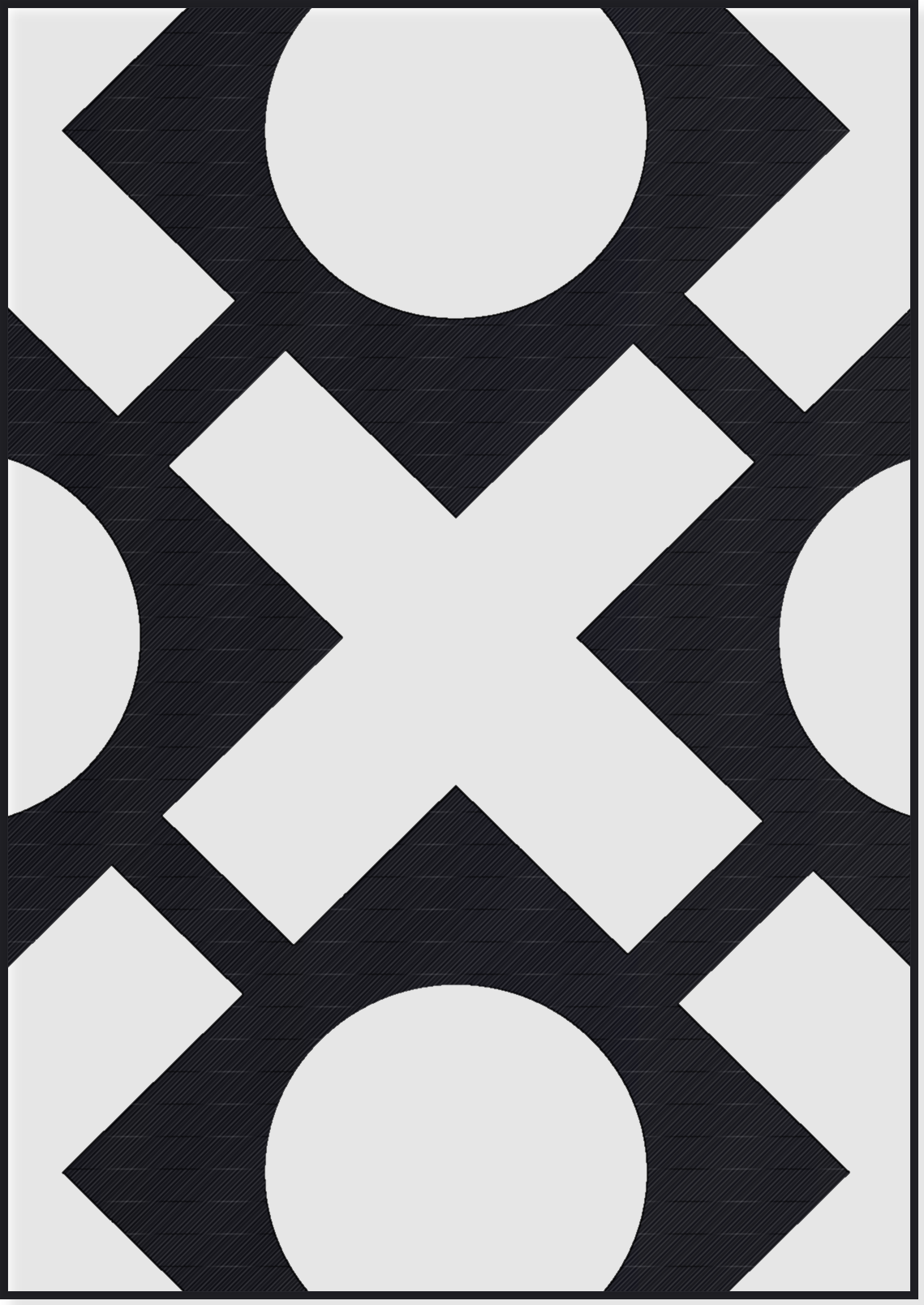 Panou Decorativ Model 148 — Tablă Decupată CNC Laser