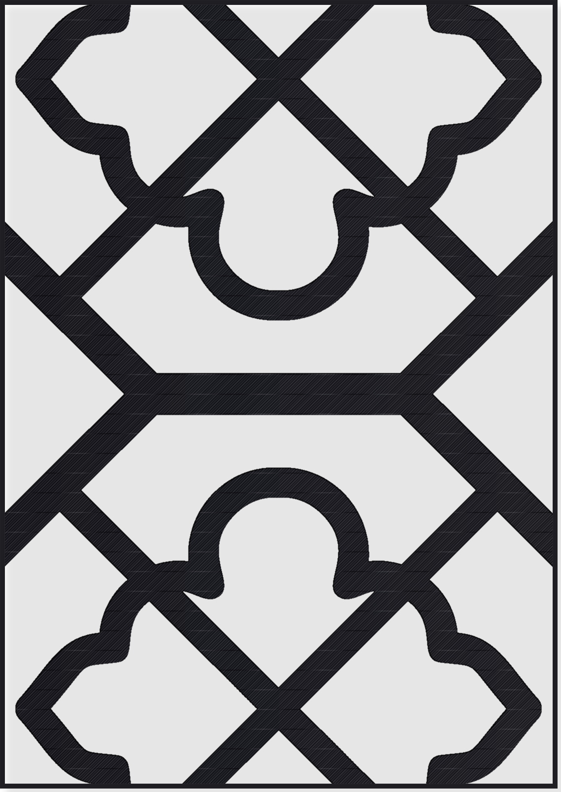 Panou Decorativ Model 169 — Tablă Decupată CNC Laser