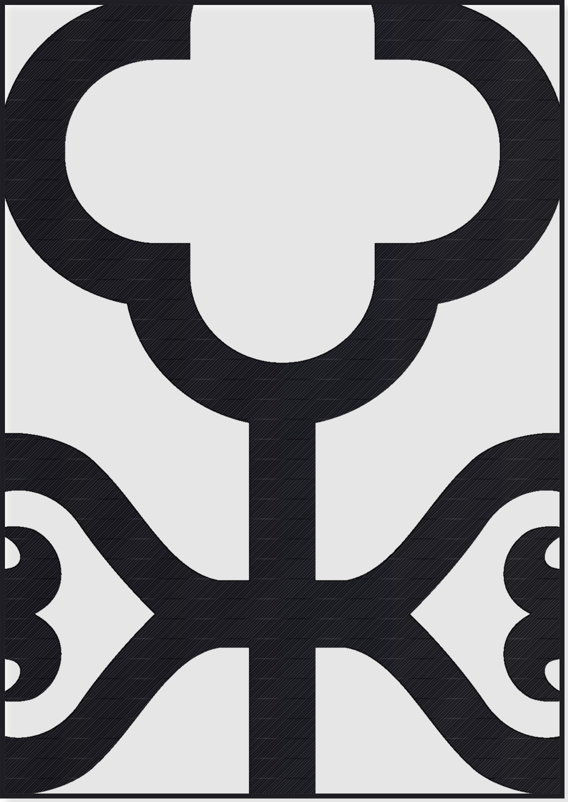 Panou Decorativ Model 170 — Tablă Decupată CNC Laser