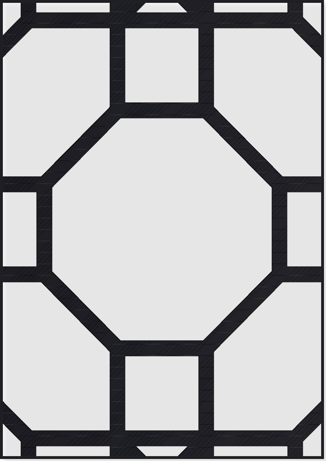 Panou Decorativ Model 172 — Tablă Decupată CNC Laser