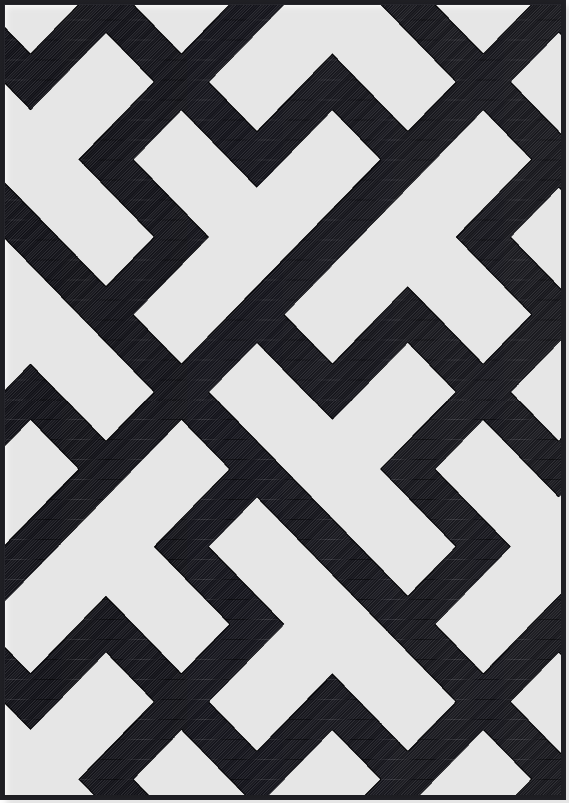 Panou Decorativ Model 195 — Tablă Decupată CNC Laser