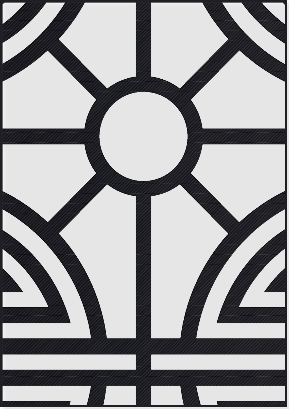 Panou Decorativ Model 221 — Tablă Decupată CNC Laser