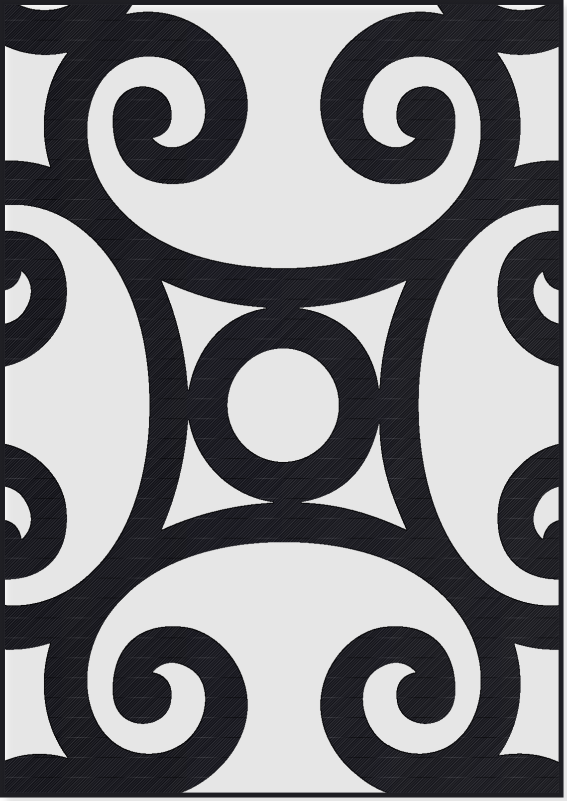 Panou Decorativ Model 227 — Tablă Decupată CNC Laser