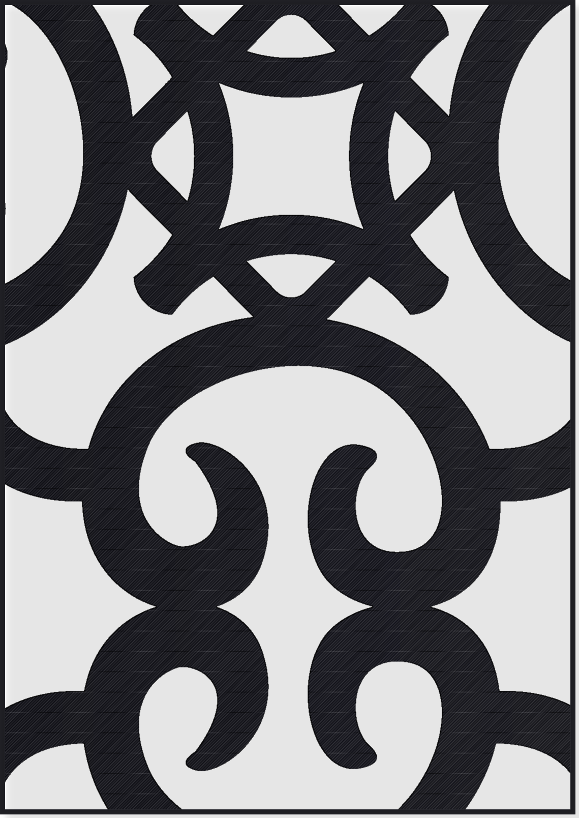 Panou Decorativ Model 228 — Tablă Decupată CNC Laser