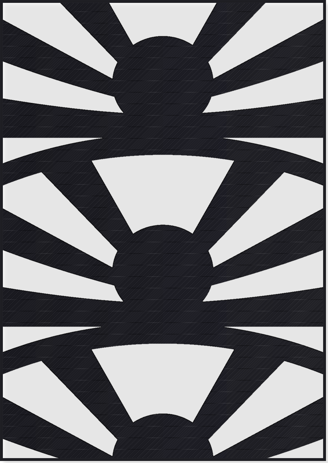 Panou Decorativ Model 268 — Tablă Decupată CNC Laser