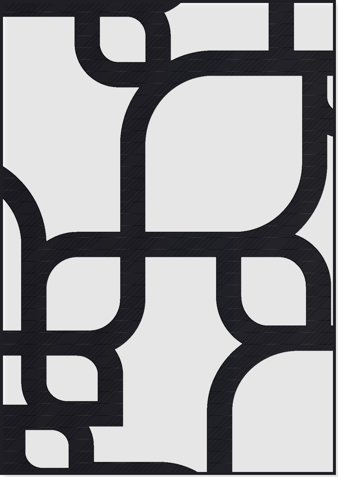Panou Decorativ Model 271 — Tablă Decupată CNC Laser