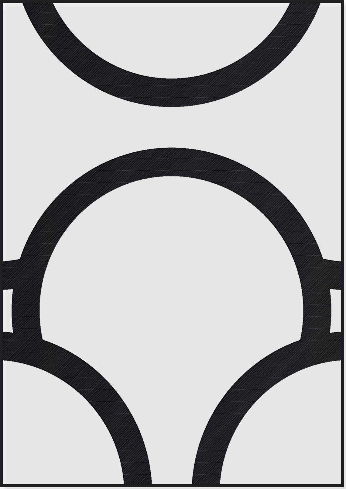 Panou Decorativ Model 279 — Tablă Decupată CNC Laser
