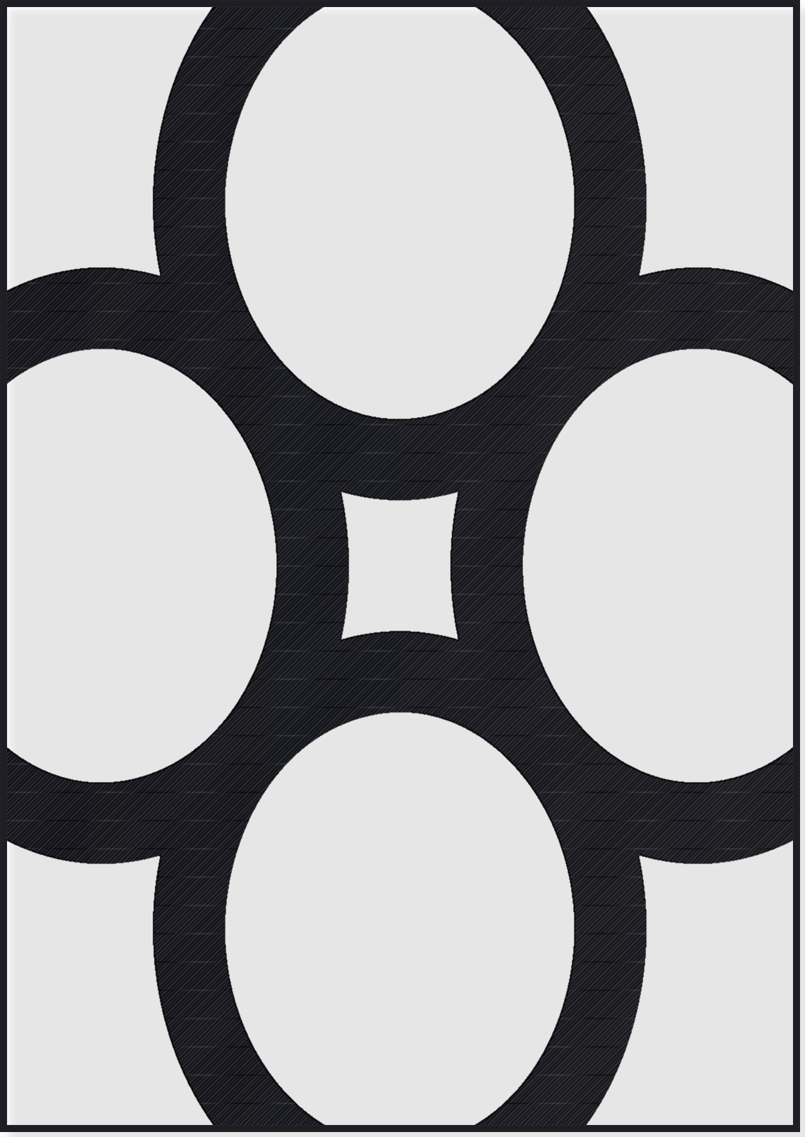 Panou Decorativ Model 296 — Tablă Decupată CNC Laser