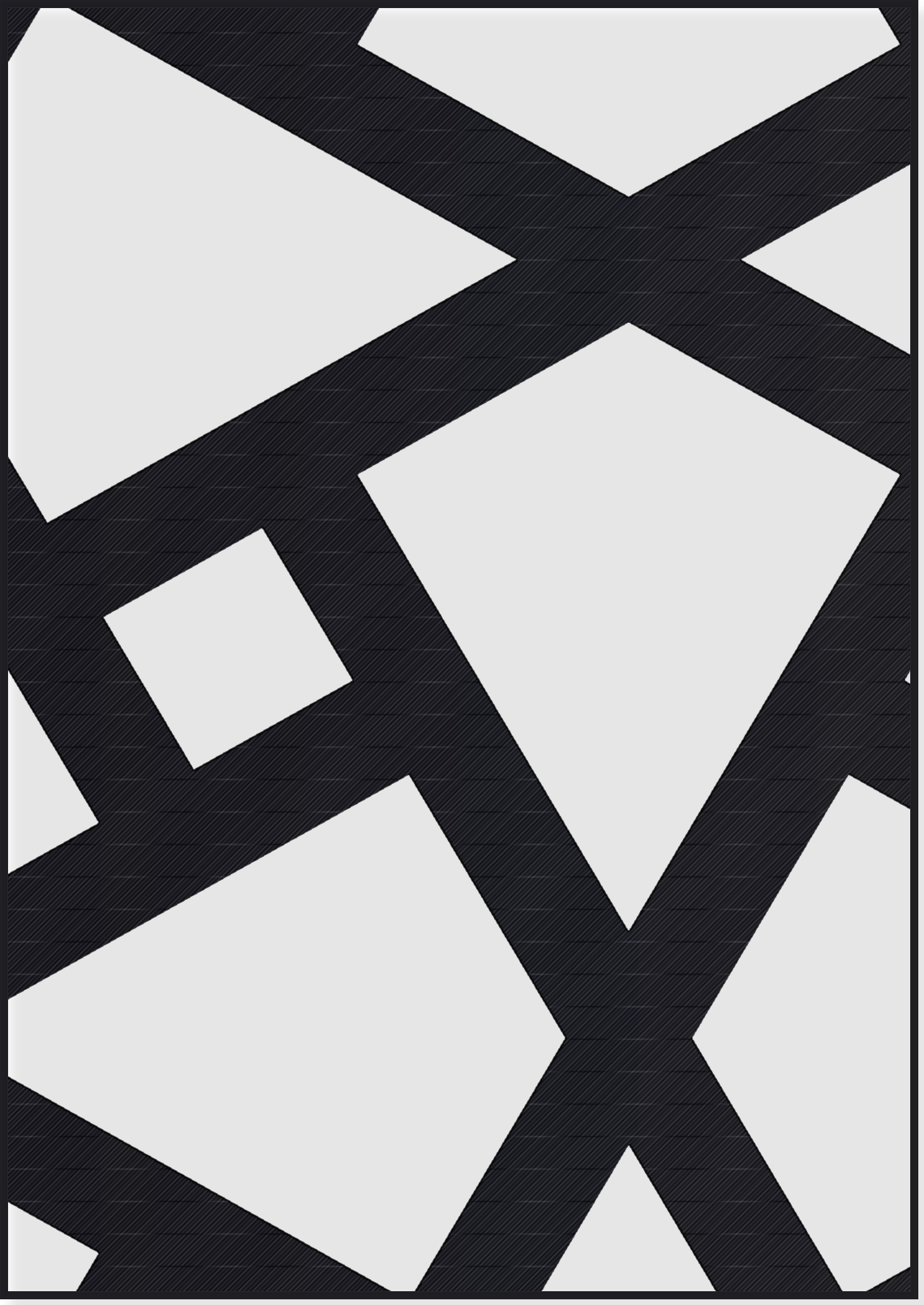 Panou Decorativ Model 302 — Tablă Decupată CNC Laser