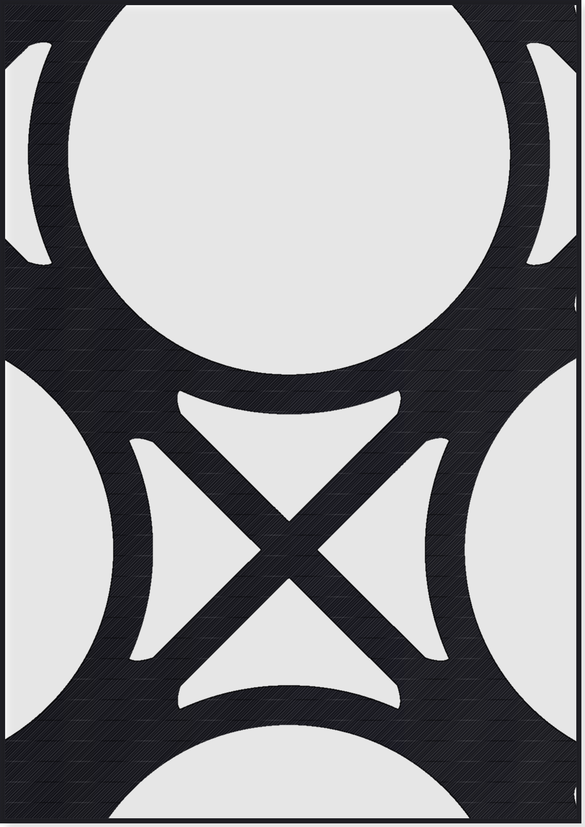 Panou Decorativ Model 303 — Tablă Decupată CNC Laser