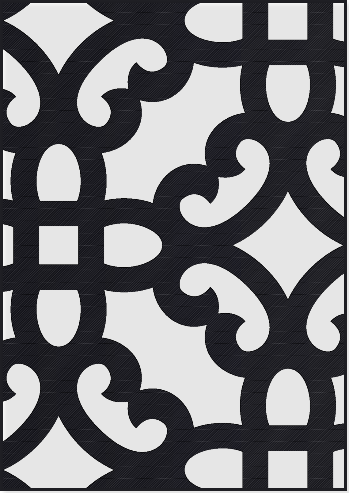 Panou Decorativ Model 305 — Tablă Decupată CNC Laser