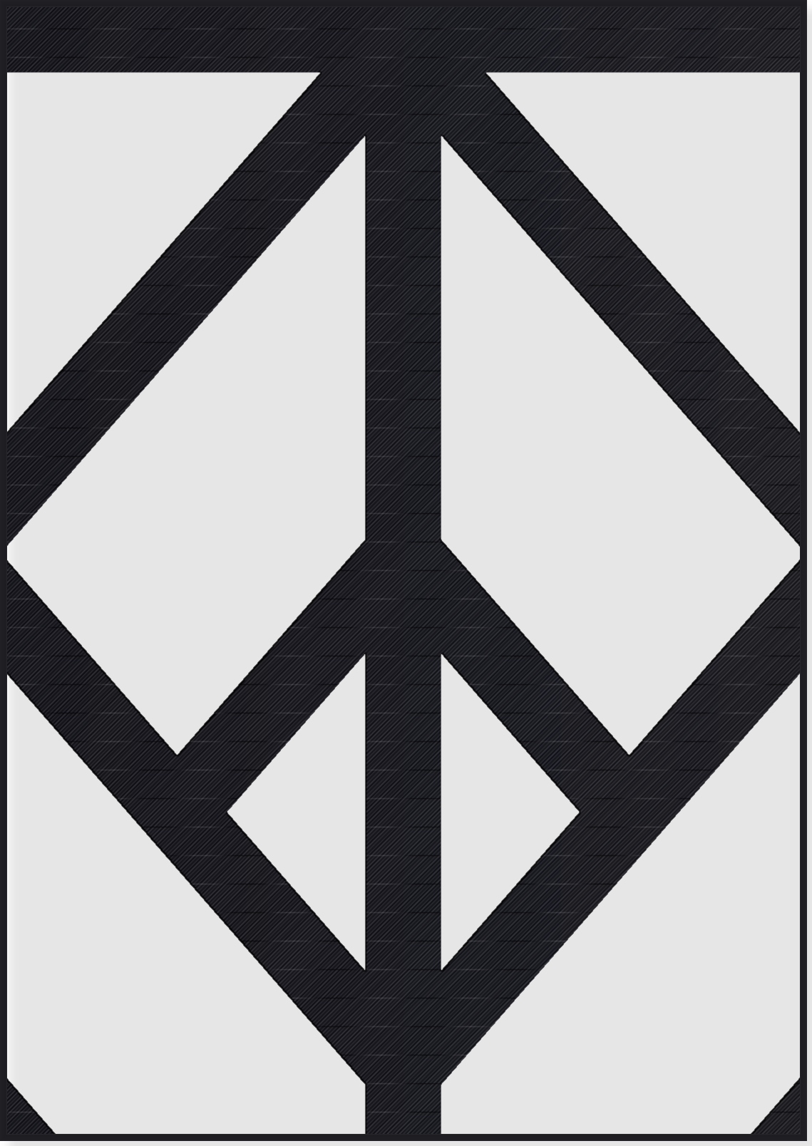 Panou Decorativ Model 324 — Tablă Decupată CNC Laser