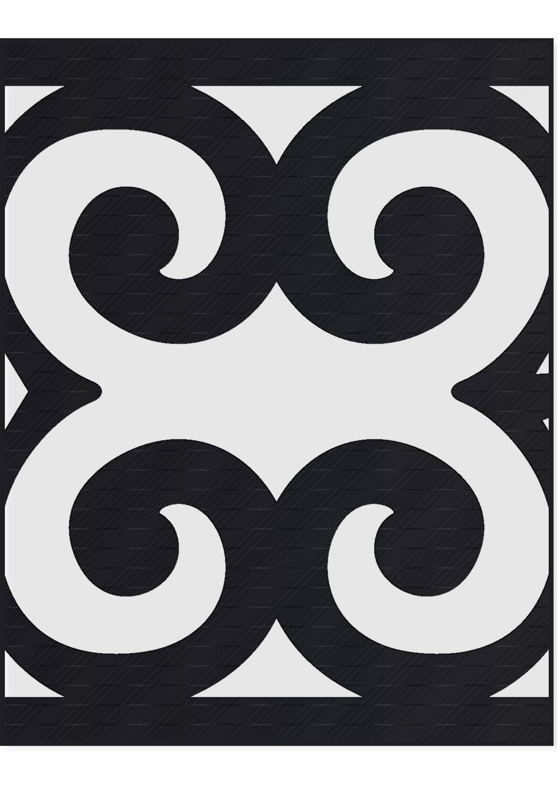 Panou Decorativ Model 360 — Tablă Decupată CNC Laser