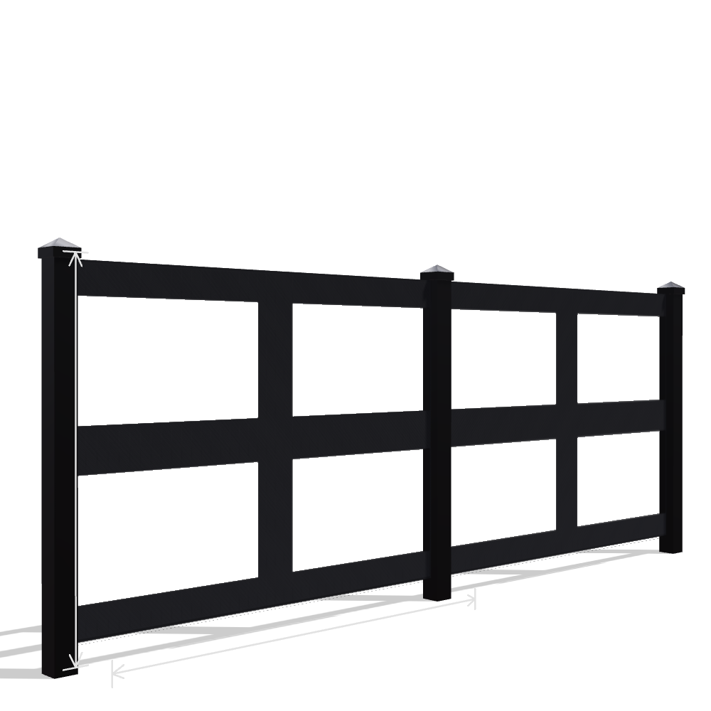 Panou Gard Metalic Model 126 — Tablă Decupată CNC Laser